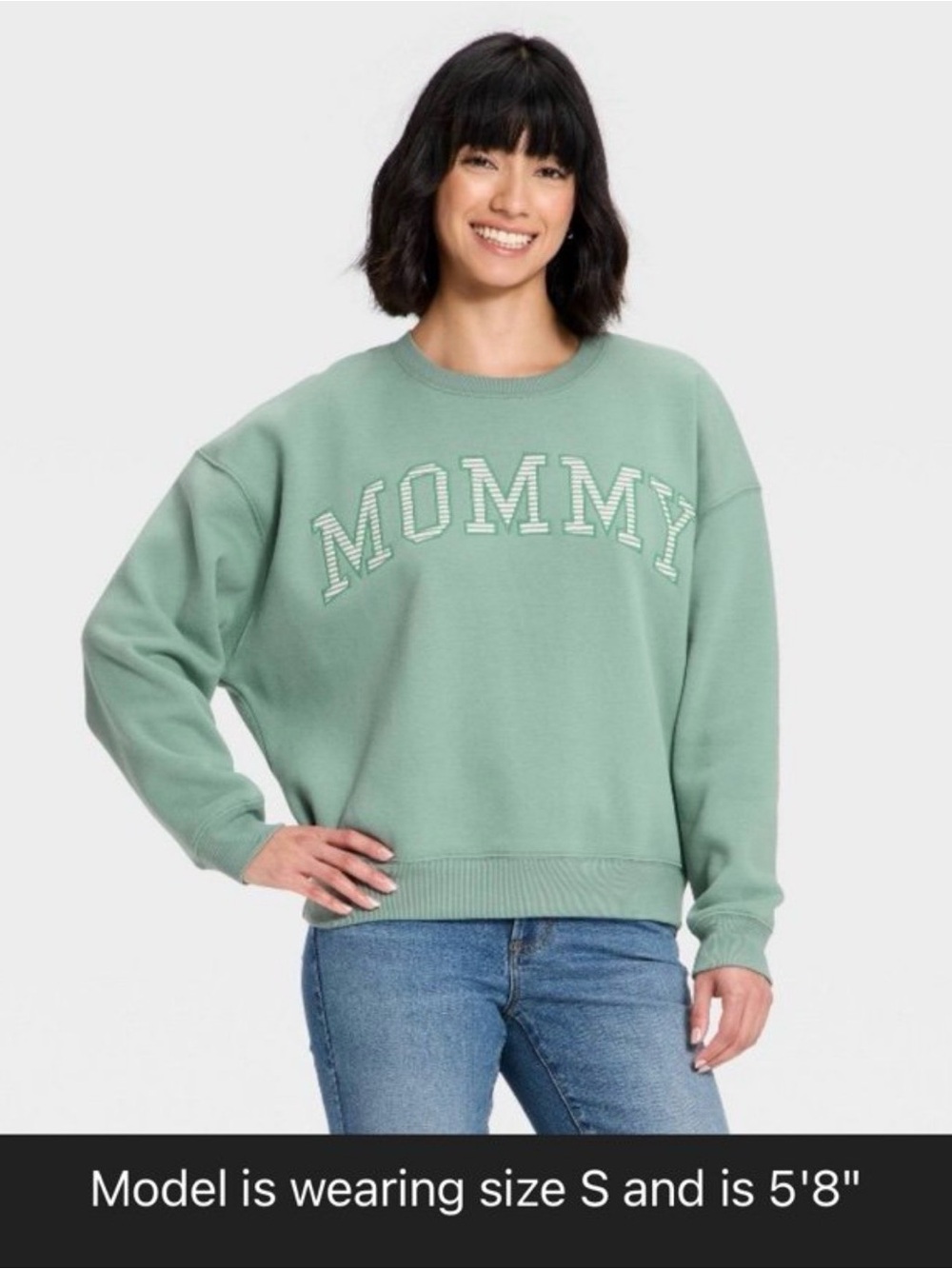 Grayson Threads Women's Mommy Graphic Pullover Sweatshirt